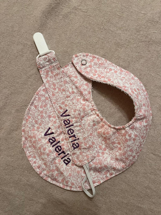 Babero de algodón personalizable